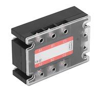 YWBL-WH Relais Statique triphasé, AC vers AC SSR avec Métal PBT Céramique, 100 A 24 à 480 V, Entrée 90 à 250 V, Ignifuge pour le Contrôle de l'éclairage du Moteur de Chauffage
