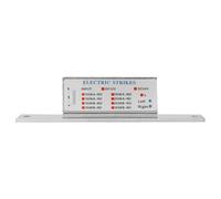 YWBL-WH Serrure Cathodique Serrure d'accès électrique en Acier Inoxydable en Alliage de Zinc à Gâche électrique DC12V 400kg Force de Maintien pour Portes en Bois Métal PVC Usine de Bureau à Domicile