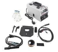 YWBL-WH Soudeuse Mig 120A à Double Usage avec Double Tension (Prise UE | Équipement de Soudage Portable, Machine à Arc Inverseur IGBT pour L'acier, Mode Manuel et blindé au Gaz, Courant Réglable