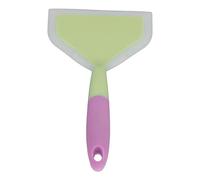 YWBL-WH Spatule Large en Silicone de 10 Pouces, Pelle de Cuisson Antiadhésive, Retourneur de Crêpes Transparent pour Omelette, Cuisine Tamagoyaki (tête de pelle verte)