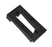 YWBL-WH Support de Montage de Sonnette Vidéo et Crochet, Support Fixe Universel pour la Plupart des Marques, Souple, Flexible, sans Rayures, Installation Facile pour Différentes (BLACK)