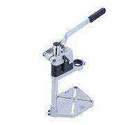 YWBL-WH Support de Perceuse à Colonne, Pince de Serrage Réglable 38mm-42mm, | Référence de course à échelle de précision, course unique de 60 mm, base en fonte avec encoche, pour perceuse à main et