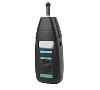 YWBL-WH Tachymètre Numérique, Plage Automatique 0,05% Haute Précision | Testeur de vitesse RPM, lecture à 5 chiffres, mémoire de données 96 jeux, échantillonnage rapide 0,8 s, oscillateur à
