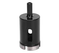 YWBL-WH Trépan de Scie à Diamant fritté, 38 Mm pour Perçage de Carreaux | Ouverture en porcelaine de marbre granit, tige droite pour perceuse à main, élimination rapide des copeaux, coupe à sec sur