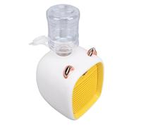 YWBL-WH Ventilateur de Table Misting, Mini Refroidisseur D'Air | Réservoir D'eau de 220 Ml, Charge par USB, Matériau ABS, Idéal pour Chambre, Bureau et Salle de Sport à domicile.