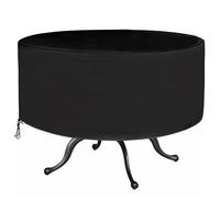 YWBXSHKD Housse Mobilier Jardin ExtéRieure 70x120cm, 420d Ronde Housse Protection Table Jardin, ImperméAble, Anti-UV, pour Jardin Salon Et Patio Mobilier Table De Jardin Ovale