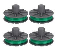 Yweller Lot de 4 bobines de fil de rechange 5309-20 pour coupe-bordure Gardena PowerCut Plus 650/30 (n° d'article 9811/9811-20) - Bobine de fil interchangeable Ø 2 mm, longueur 4,3 m, pièce de