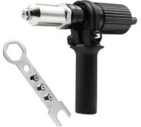 YWHWLX Outil d'insertion de riveteuse électrique, adaptateur de tête de pistolet à rivet pour perceuse sans fil, écrou électrique