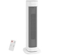 YWJ Chauffage Élec Basse Conso 2000W 3 Modes Thermostat Anti-Renversement Surchauffe Silencieux