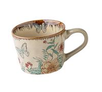 YWJLQH Cafetière En Céramique, pour Boissons, Eau, Lait, pour La Maison, Les Fêtes et Les Mariages, Papillon