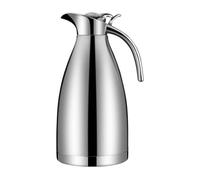 YWJLQH Carafe Isotherme Verseuse Thermique Cruche à Boissons et Pot à Café En Acier Inoxydable Antirouille avec Couvercle Étanche Adapté pour L'Hôtellerie E, 2 L