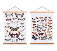 Ywlake B3 Cadre Photo Magnétique 40 cm, Cadre Poster Porte Affiches 40x50 40x60 Aimanté en Bois Naturel pour Affiche Cadre Magnetique Cadre Affiche Cadre Suspendu (40cm, Teck, 2 Paquets)