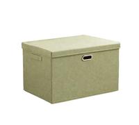 YWMEAC Organisateurs de Stockage de Cube, Boîte de Stockage Pliable, Pour Vêtements Souvenirs Livres/Green/58 * 40 * 35 Cm