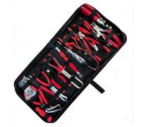 YWMJZEU 14 Pièces Trousse D'outils avec Sacoche Zippée Compact Kit D'outils Réparation avec Étui Pliable Outillage pour Bricoleurs