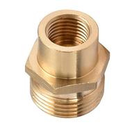 YWMJZEU Adaptateur Laiton Lance Mousse Neige Connecteur Tuyau Raccord Rapide Installation Pratique pour Lavage Auto Entretien Maison Jardinage29x22mm