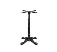 YWMJZEU Base Table en Fonte Noir Base en Fonte Hauteur 720 Mm Socle 4 Branches, 570mm, Noir