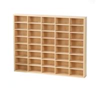 YWMJZEU Étagère en Bois avec Compartiments Mural Étagère Murale Ouverte Fonctionnelle Meuble pour Collectionneurs, Enfants, 40 Compartiments