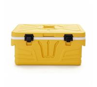 YWMJZEU Glacière avec Cuve en INOX Facile à Nettoyer Boîte Isotherme en Acier Inoxydable Robuste Boîte Isolante pour Restauration, 28L, PP+PU+201 Acier Inoxydable, Compartiment Unique
