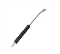 YWMJZEU Lance de Nettoyage Haute Pression Rallonge Buse Rallonge Lance Embout Adaptateur en Acier INOX avec Manchon Antiglisse, 40 Cm, Tige Coudée en Acier Inoxydable À Connexion Rapide