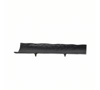 YWMJZEU Plateau Décoratif en Forme Bateau Morne Plateau Décoratif Chic Corbeille pour Console, Grand, 58 X 19 X H6 Cm, Moderne, Noir, Aluminium