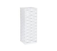 YWMJZEU Porte-Parapluie en Métal Robuste Porte-Parapluie Carré Stable Rangement pour Entrée, Blanc, Géométrique Carré