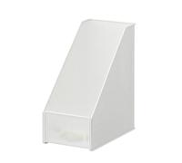 YWMJZEU Porte-Revues En Métallique Ajouré Porte-Documents En Aéré Trieur Dossiers pour Chambre D'étudiant , Blanc