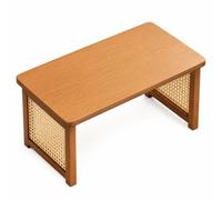 YWMJZEU Table Basse Pliante sans Installation Table Tatami Pliante Peu Encombrante pour Chambre, Salon, 80cm, Couleur Originale