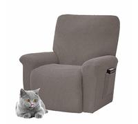 YWQJL Housse de Fauteuil Relax Extensible1/2/4/3 Places, Housse Fauteuil Relax Electrique Housse canapé Relax,Antidérapante(2,1 Seater)