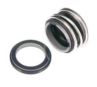 YX55POU12 Diamètre intérieur SiC/SiC Bague Joint mécanique d'eau d'arbre Ressort hélicoïdal Simple for Pompe à Eau Cylindre Huile Roulement MG1/109(45mm)