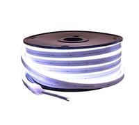 YXHL®12Vdc Silicone LED Neon Light, décoration de panneau de bricolage intérieur et extérieur étanche, 15 mètres 6500K blanc froid