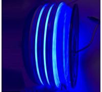 YXHL® LED Neon Light, Bleu 12V Silicone Décoration de Signe de Bricolage étanche pour l'intérieur et l'extérieur, 15 mètres / 50FT