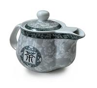 Yxhupot Théière 500 ml Bleu Blanc Porcelaine Infuseur en acier inoxydable Kungfu Tea