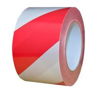 YXSF Ruban de barrière 75 mm x 200 m | Construction en plastique, ruban de précaution, non adhésif, 70 mm de large, 500 m de long