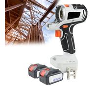 YXYLJOZ Kit d;Outils multifonctionnels pour Le Travail du Bois, kit combiné d;Outils électriques sans Fil 10 en 1, kit combiné sans Fil sans balais avec boîtes à Outils