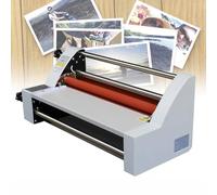 YXYLJOZ Plastifieuse à Rouleaux Chauds et froids, Machine à plastifier Thermique à Affichage numérique, plastifieuse Double Face, Vitesse de 1,1 m/Min pour Une Utilisation à Domicile