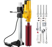 YXYLJOZ Support de carottage Diamant Vertical 205 mm 255 mm, établi Robuste pour travaux de génie Civil, Machine de Forage pour béton Humide/Sec 3980 W 4450 W (205 mm - 3980 W - Foret)