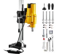 YXYLJOZ Support de carottage Diamant Vertical 205 mm 255 mm, établi Robuste pour travaux de génie Civil, Machine de Forage pour béton Humide/Sec, 3980 W 4450 W (205 mm - 3980 W)