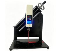 YXZQLOZ Testeur de force de pelage de ruban adhésif, support manuel manuel push-pull numérique (plage : 10 - 100 N ; déplacement : 200 mm), équipement de laboratoire pour test de force de pelage (10 N