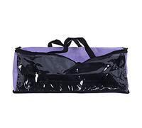 YYALYYON pour Sac de Rangement, Tissu imperméable de Haute qualité, Organisateur Durable résistant à l'usure avec poignée Confortable, fenêtre Transparente pour Une Identification (Violette)