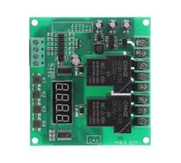 Yyb-5 Relais de Minuterie Avant de Moteur 12V 24V, Interrupteur de polarité Inverse/carte de Commande Inverse Module de Cycle de Synchronisation de Retard à Deux Relais