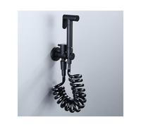 YYBAO Douchette WC Noir, Kit de Pulvérisateur de Bidet à Main Haute Pression Pulvérisateur de Toilettes Mural Laiton Kit de Bidet de Toilette avec 3m Tuyau, pour L'hygiène Personnelle