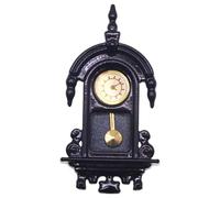 yybng Mini Horloge Décorative pour la Maison de | Mobilier Décoratif en Miniature - Horloge Murale de Cheminée pour la Maison de,pour, Garçons, Adolescents, Les Familles et Amis