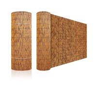 YYDPSHH Brise Vue en Roseau Naturel pour Terrasse Balcon Jardin Claustra Bois Exterieur Clôture en Bambou Panneaux De Clôture en Roseaux Facile à Installer pour Ajouter De L'intimité Et De L'ambiance
