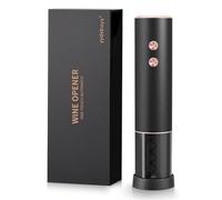 YYDSBAYS Tire Bouchon Vin Électrique Ouvre Bouteille avec Coupe-Capsule Or | Rechargeable Automatique Décapsuleur avec Boîte Cadeau pour Vin Professionnel pour Amateurs de Vins Cadeau de Luxe
