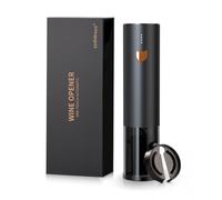 YYDSBAYS Tire Bouchon Vin Électrique Ouvre Bouteille Coupe-Capsule Or Rose | Rechargeable One-Touch Automatique Décapsuleur avec Boîte Cadeau pour Vin Professionnel pour Amateurs de Vins Cadeau de Luxe