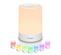 YYDSKIT Veilleuse portable pour chambre d'enfant et tout-petit, lampe de chevet chaude et douce, contrôle tactile, rechargeable, durée jusqu'à 100 heures