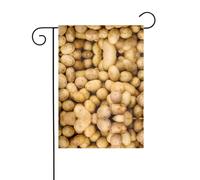 YYHHAOFA Drapeau de jardin imprimé pommes de terre 30,5 x 45,7 cm - Housse extérieure résistante aux intempéries, couche de jardin élégante pour décoration de terrasse et d'arrière-cour