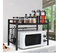 YYIXING®ETAGERE CUISINE RANGEMENT EXTENSIBLE ETAGERE A POSER MICRO-ONDES-HAUTE QUALITE-GAIN DE ESPACE