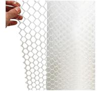 YZRXD Grillage de Protection Contre Les Poule Lapin Filet de Sécurité en Plastique Balcon pour Gazon, Filet de Clôture pour Petit Animaux Clôture de Poulet Jardinage(Size:1 * 2m(3x6.5ft),Color:Blanc)