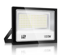 YZYFACAI Projecteur Led Extérieur 100W，10000lm Spot LED Extérieur，7000K Blanc Froid，IP67 Etanche Super Lumineux Eclairage Exterieur，Éclairage mural d'extérieur pour Jardin, Patio, Garage